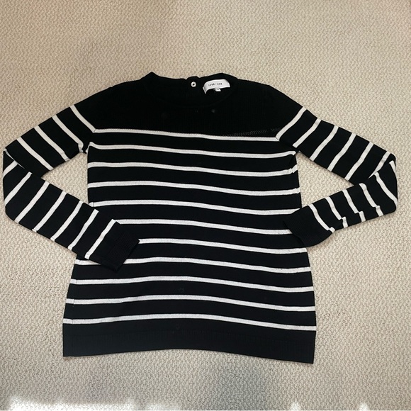 John + Jenn by Line, Calida Stripe Sweater in Day and Night - Picture 8 of 14